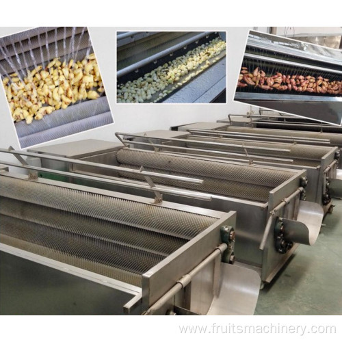 Automatic onion peeling machine for food factory